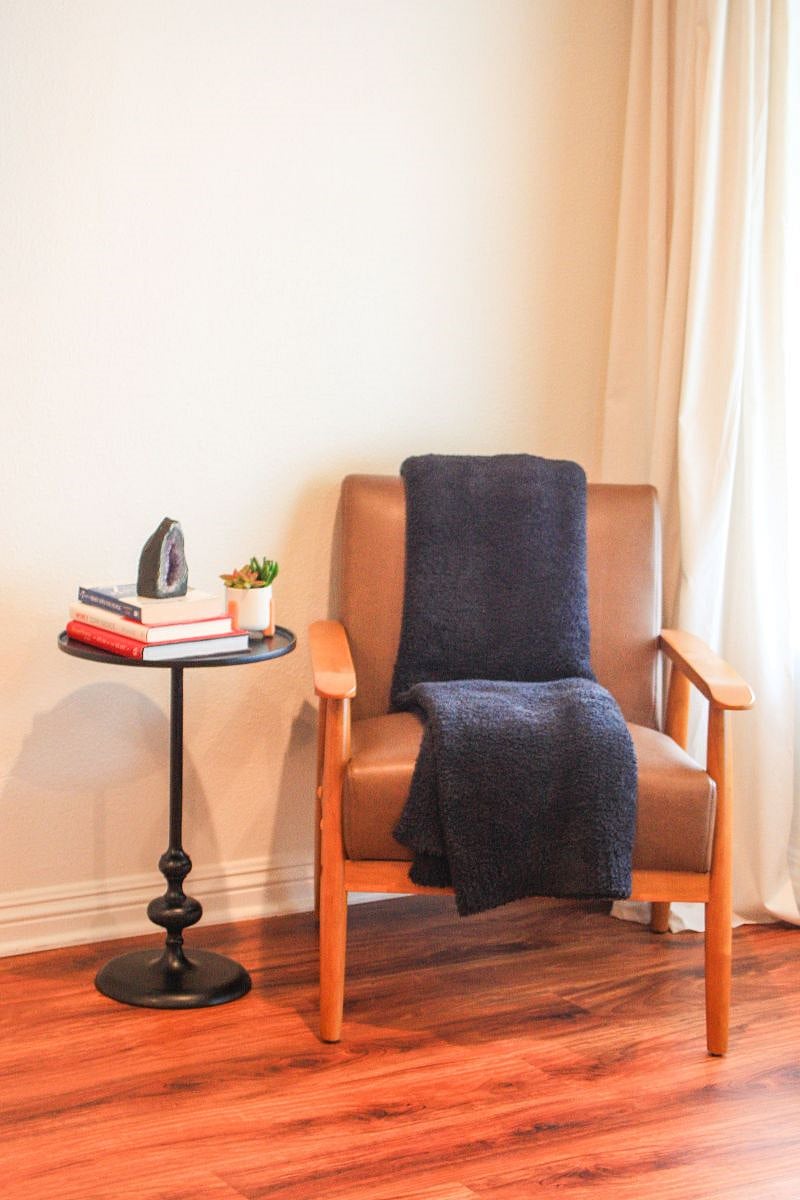 Reading nook.