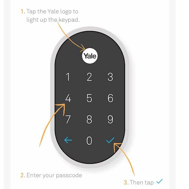 Yale electronic locks on front and back doors. You will have your own unique code.