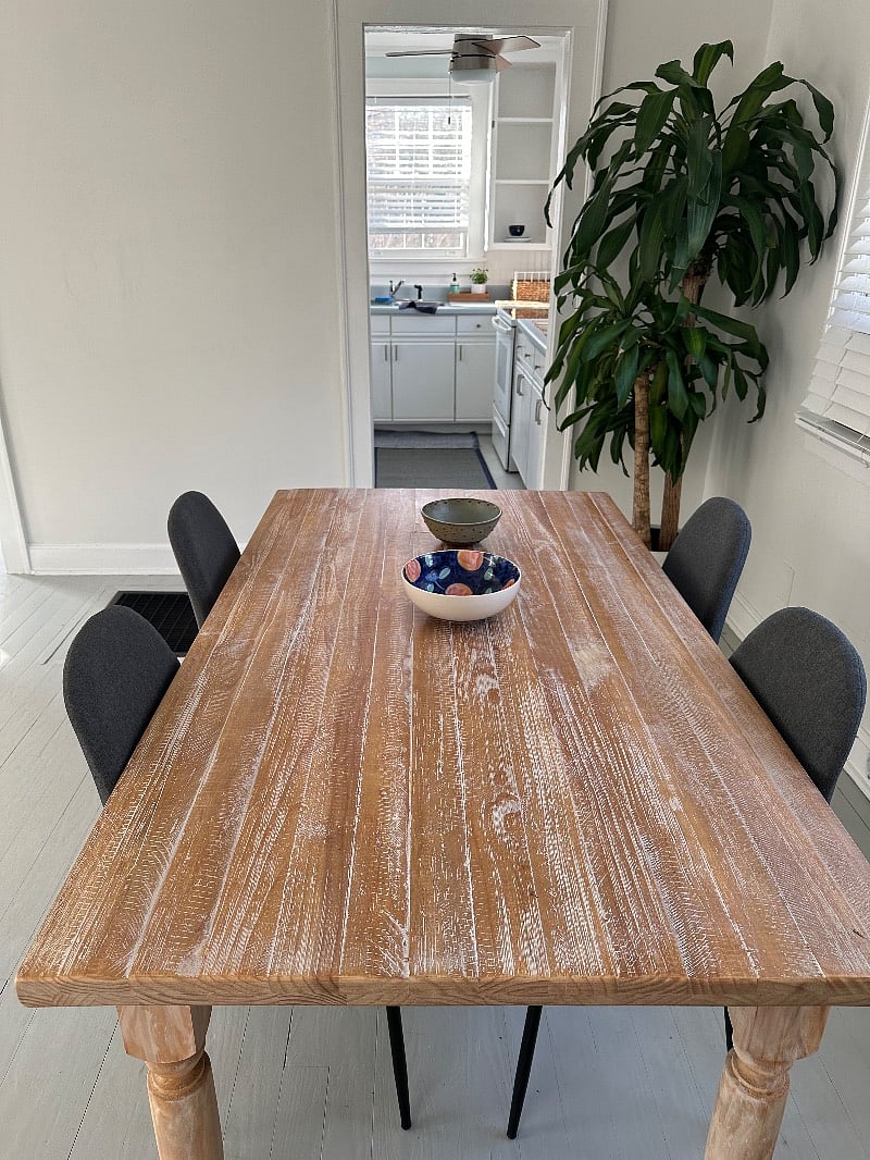 big dining room table