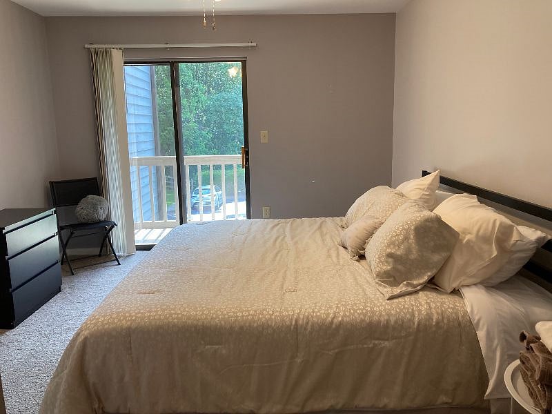 First ensuite bedroom's King size bed.