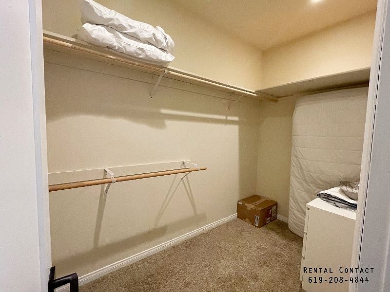 Large walk in closet