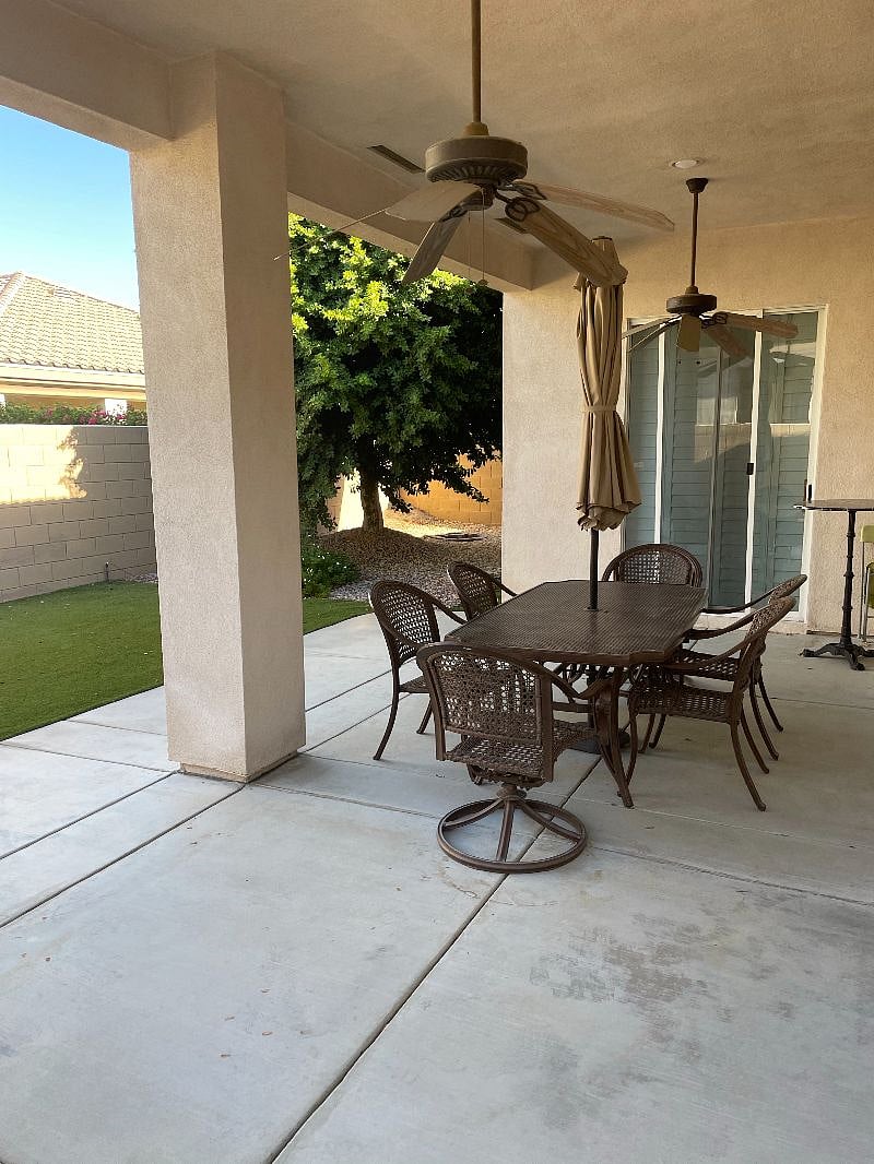 BACK YARD AREA
