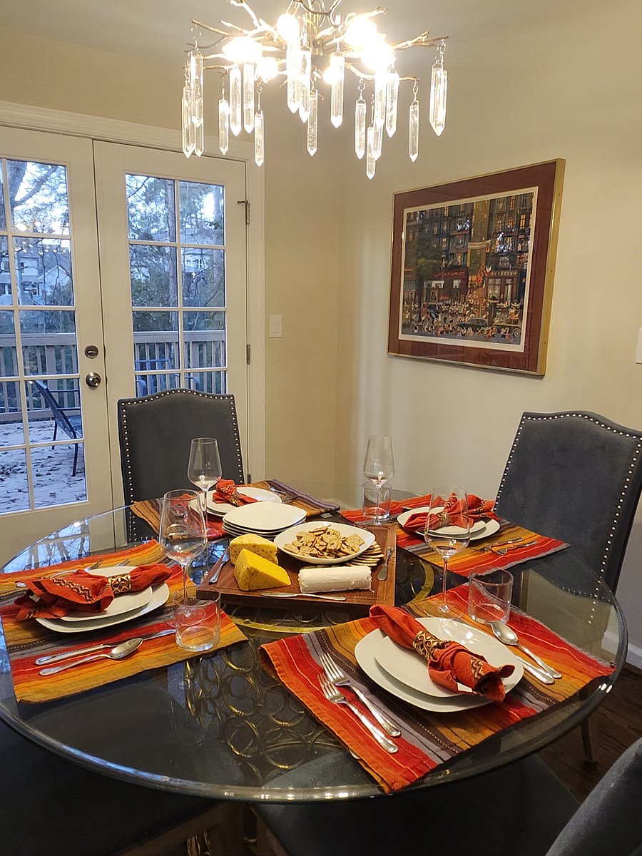 Well equipped for gracious entertaining