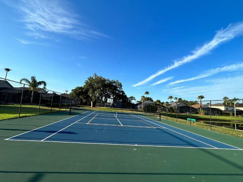 community tennis court