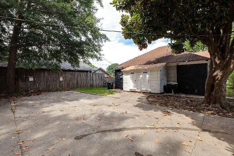 Private parking located in the back of the property
