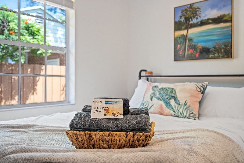 The master bedroom will keep you comfortable throughout your entire stay! 