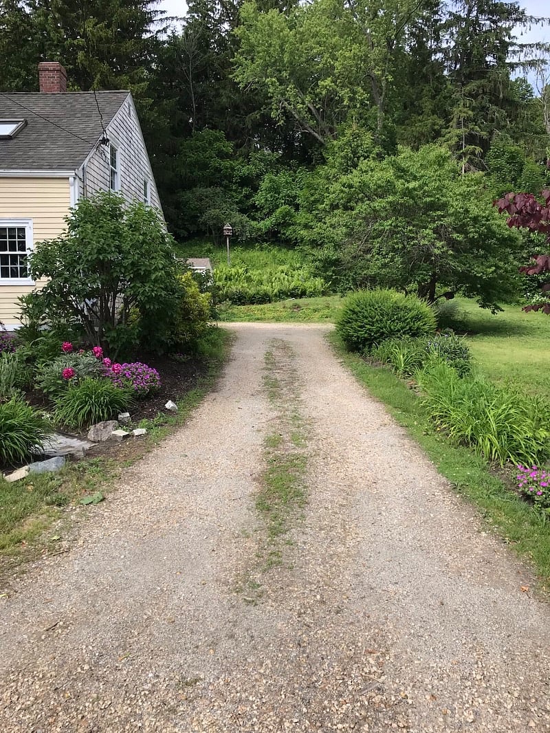 driveway from the street