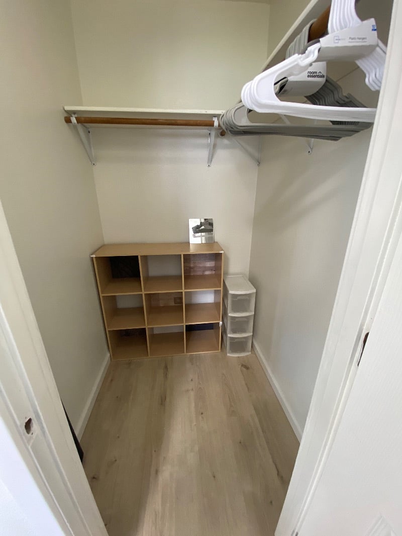 Walk in closet