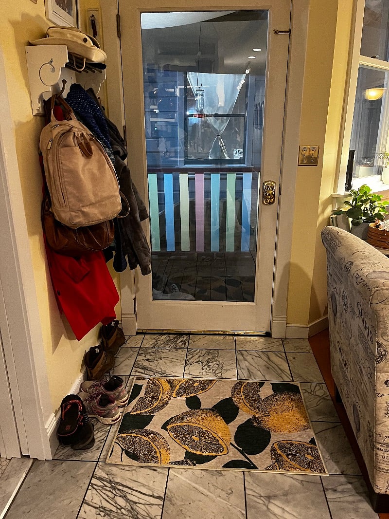 backdoor entrance
