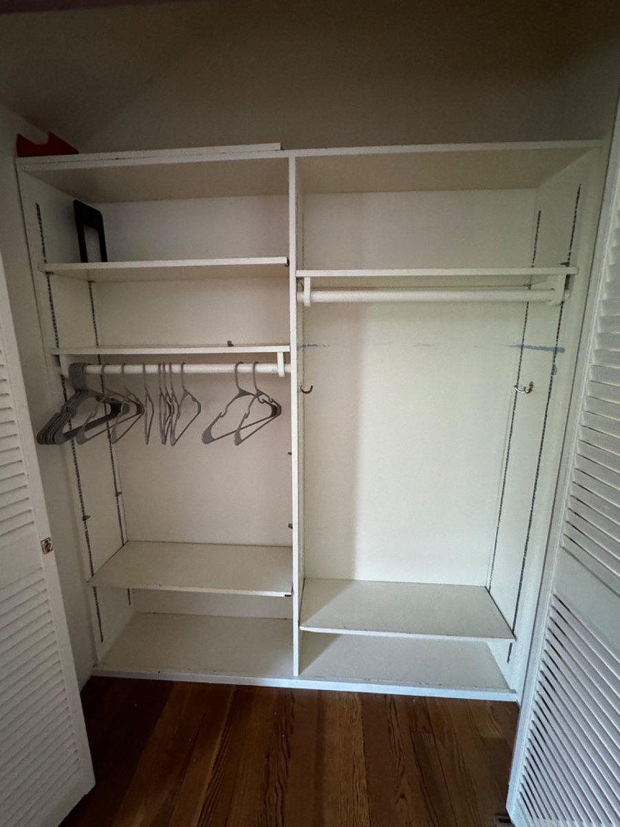 ample closet space