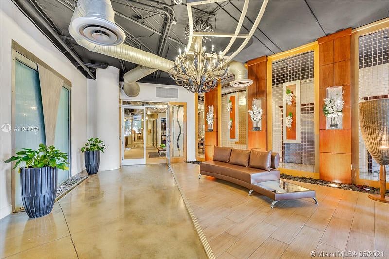 First floor lobby with 24hr concierge and package pickup.