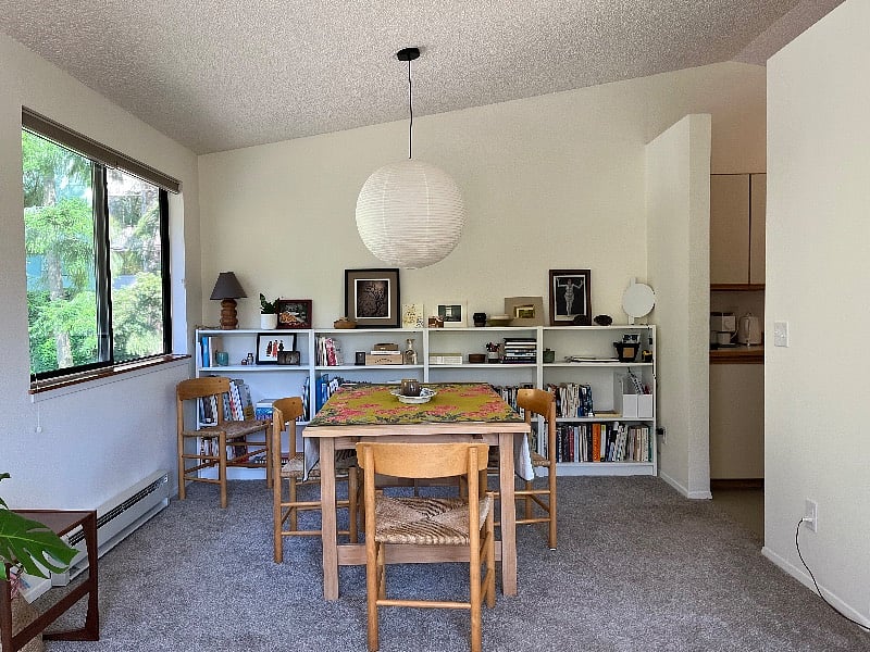 Shared space: dining room