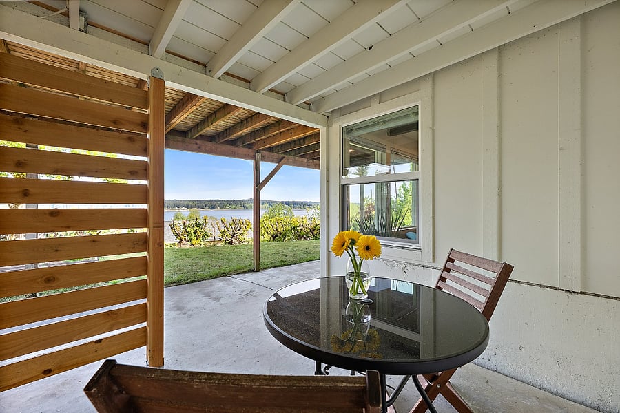 Dedicated outdoor patio space