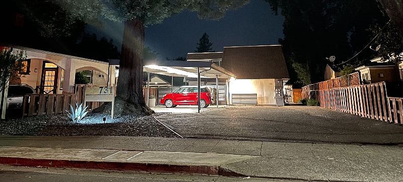 We keep our entire property well lit all night for your safety and convenience.