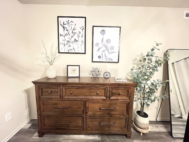 Your full size Ashely dresser..