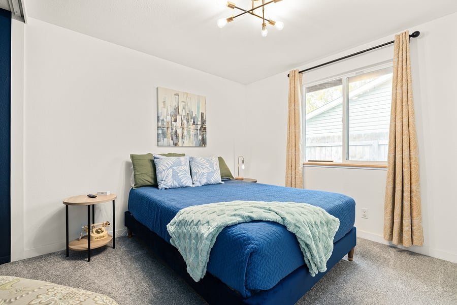 Queen bed