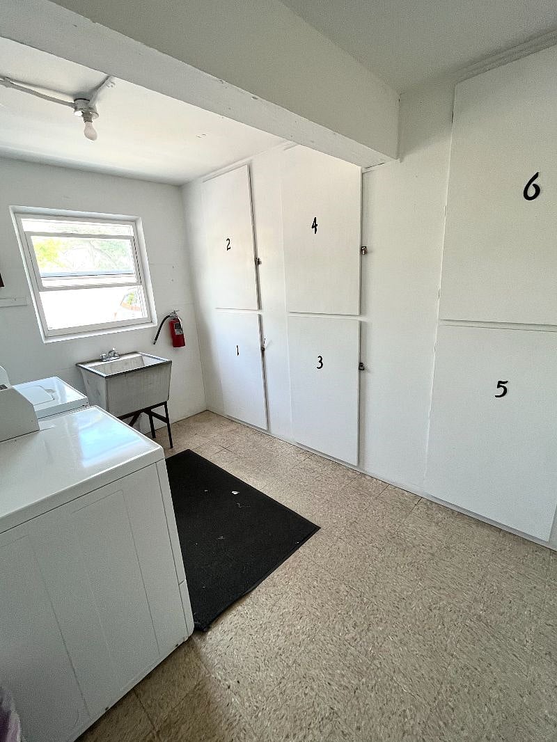 Your apartment is fitted with a private storage area (perfect for a beach cooler and chair!). 