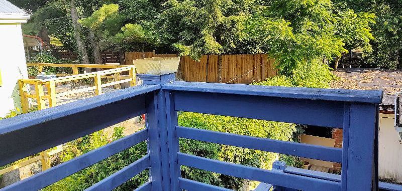View from the deck