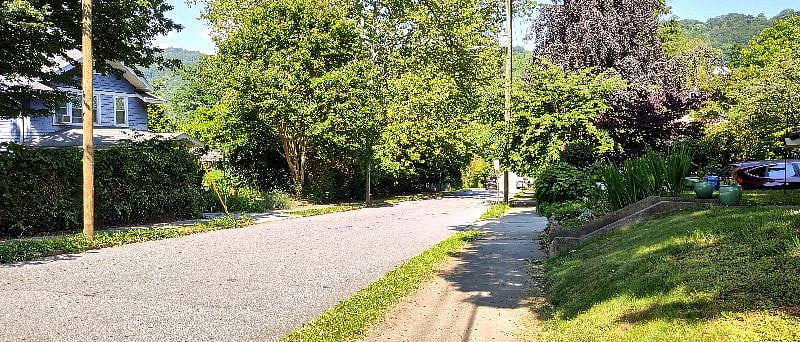 View of the street