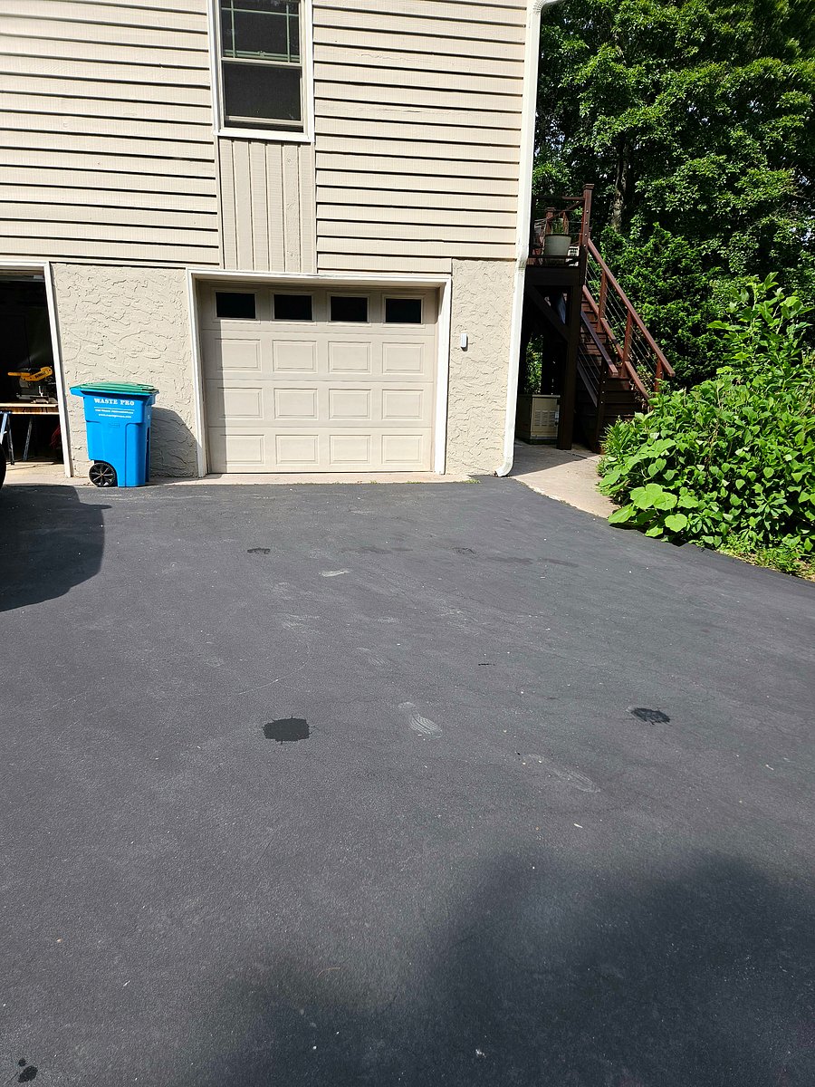 your parking spot in front of the garage