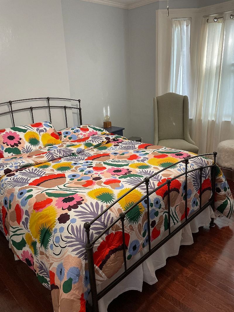 Main bedroom--the natural light is great.