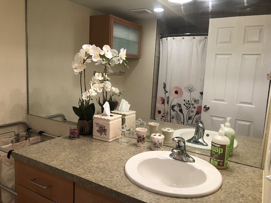 Master bathroom