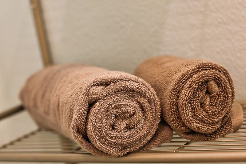 Clean and fully stocked bathrooms with showers.