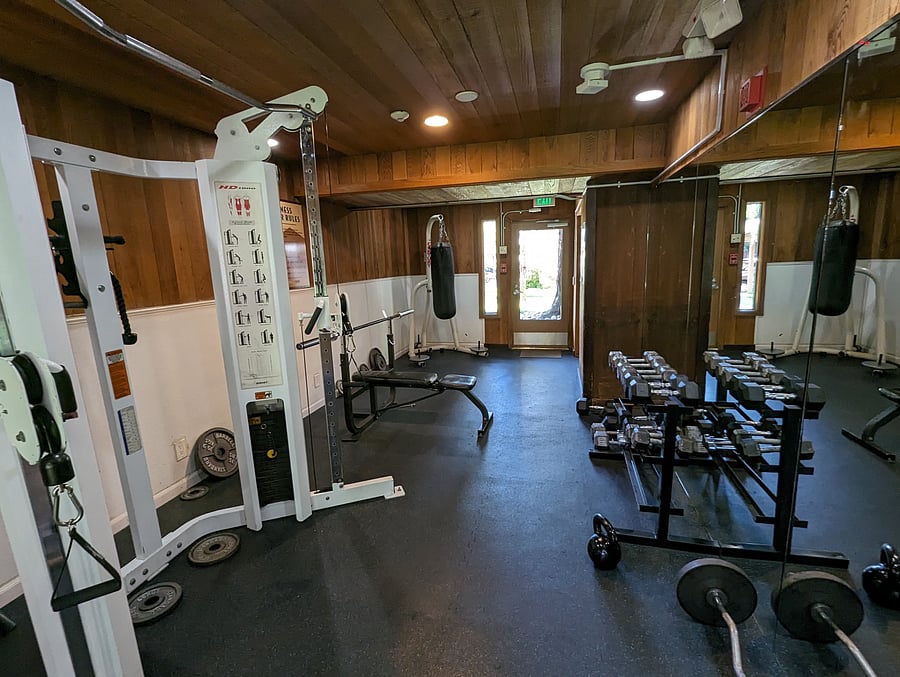 Second Exercise Area (Closer to the Unit)