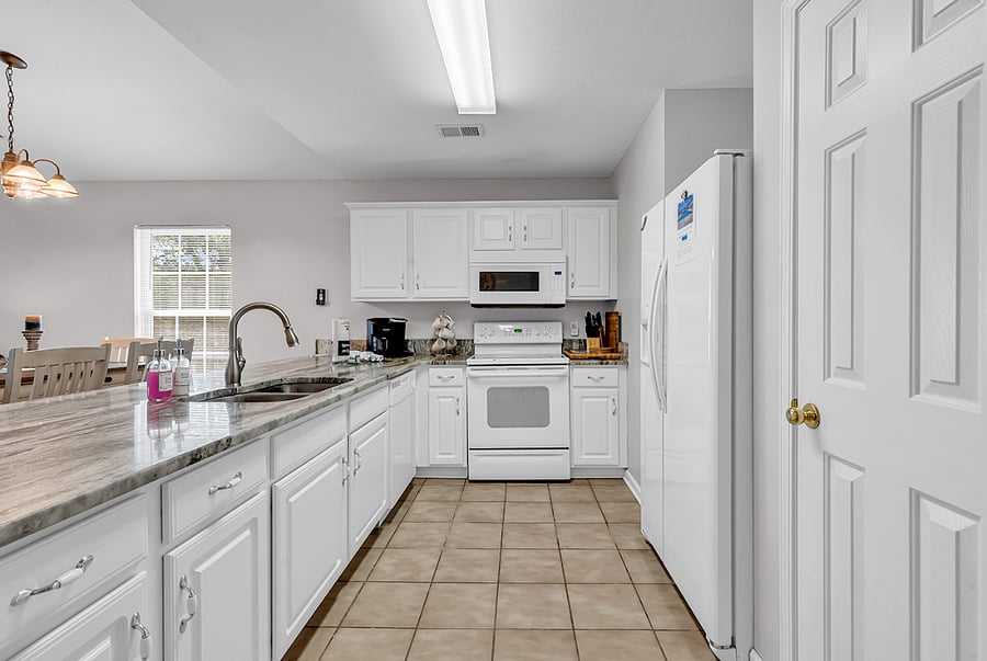 Well stocked kitchen