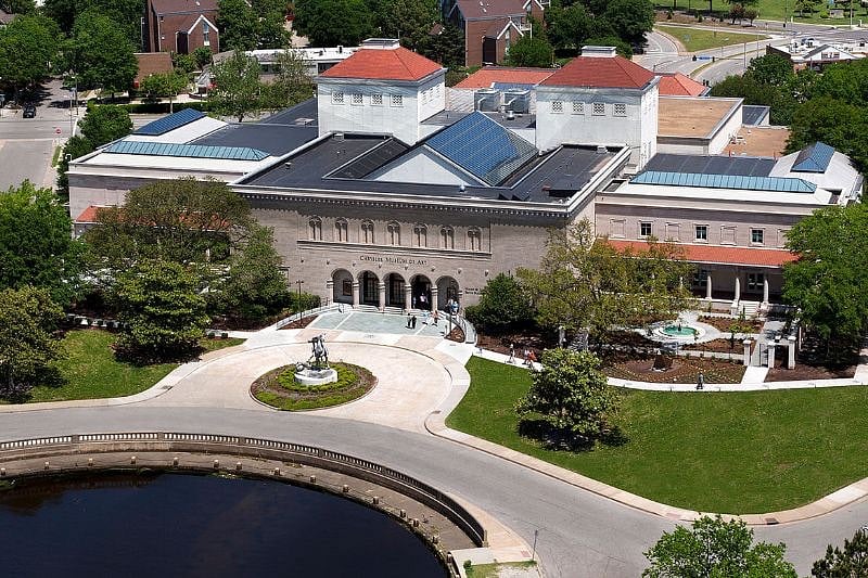 Chrysler museum (always free) is within sight of our house