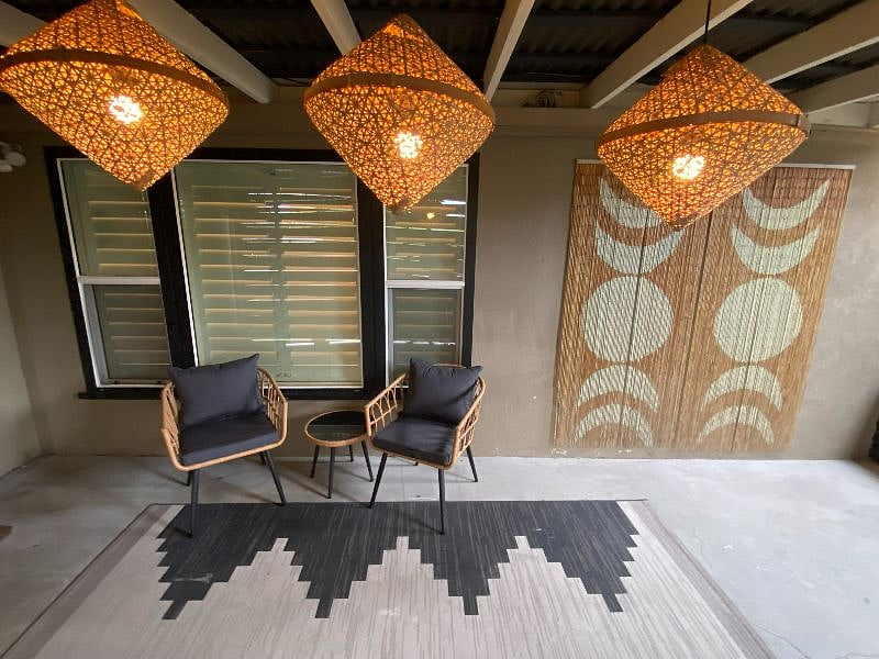 Cozy outdoor area
