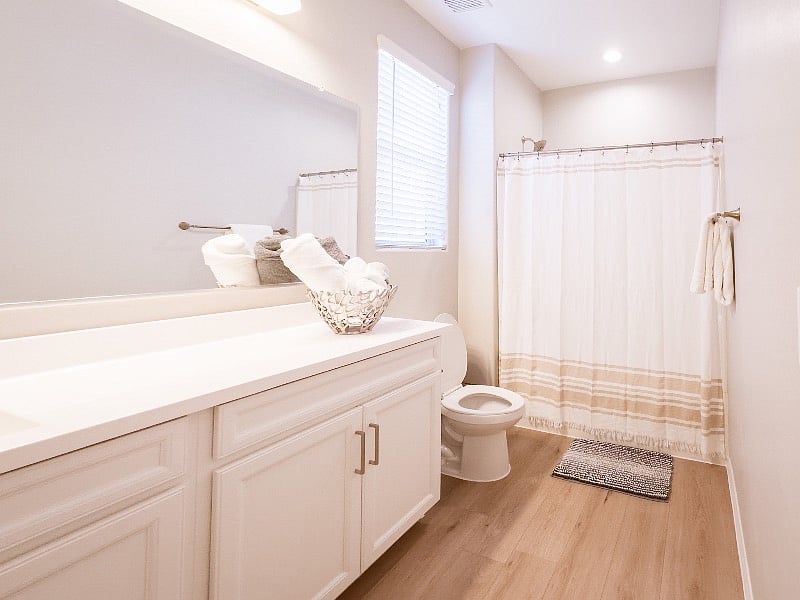 Bathroom #1: Full Size Bathroom with Single Sink 
