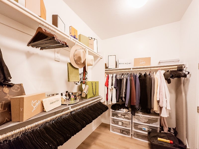 Bedroom #4, Owners Suite Walk-in Closet 