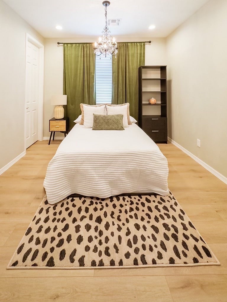 Bedroom #2: Full Size Bed with Walk in ClosetB