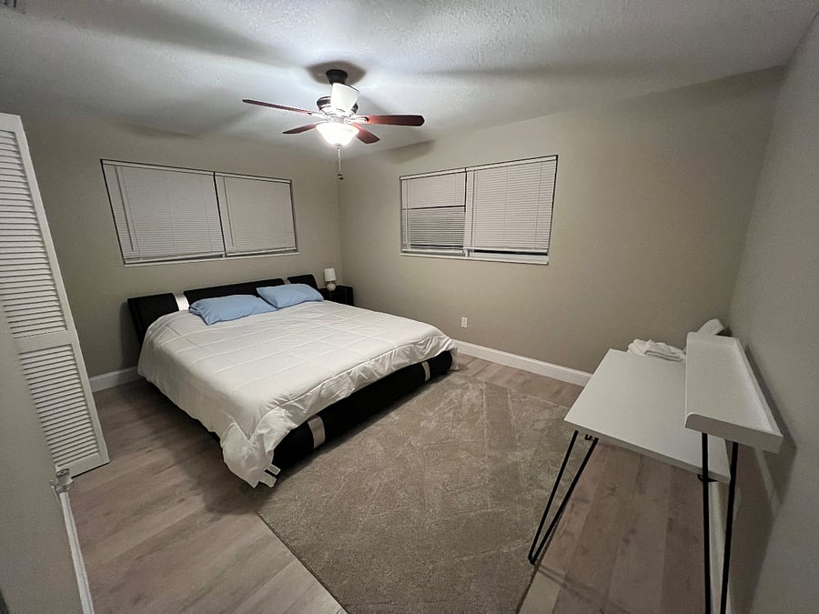 King bed