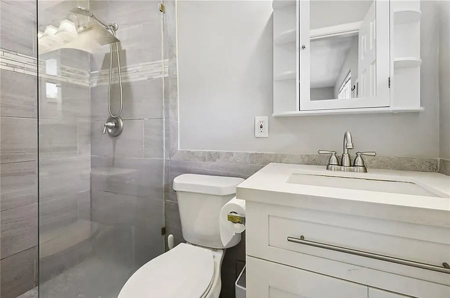 Master bathroom
