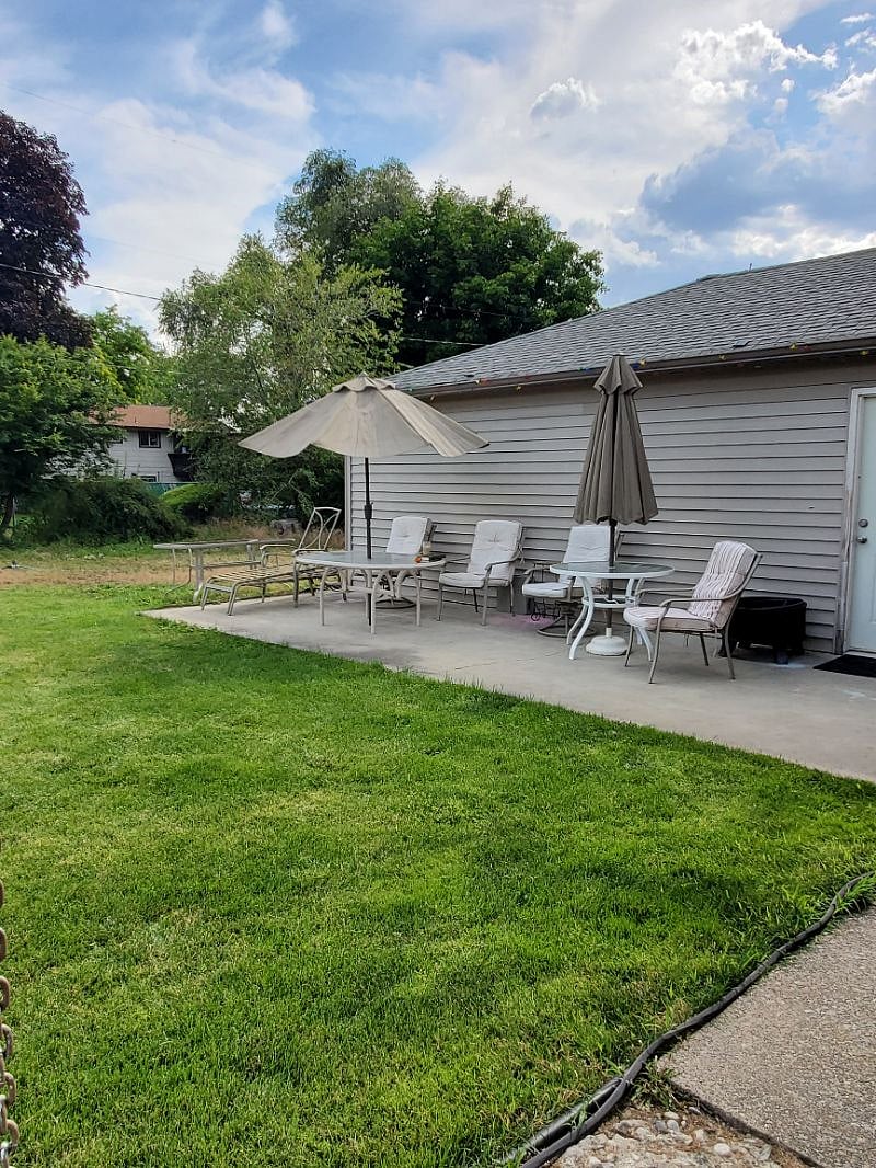 Enjoy the peaceful patio.