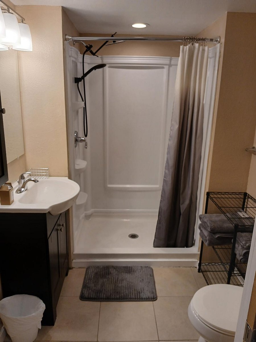 Your private shower and bathroom