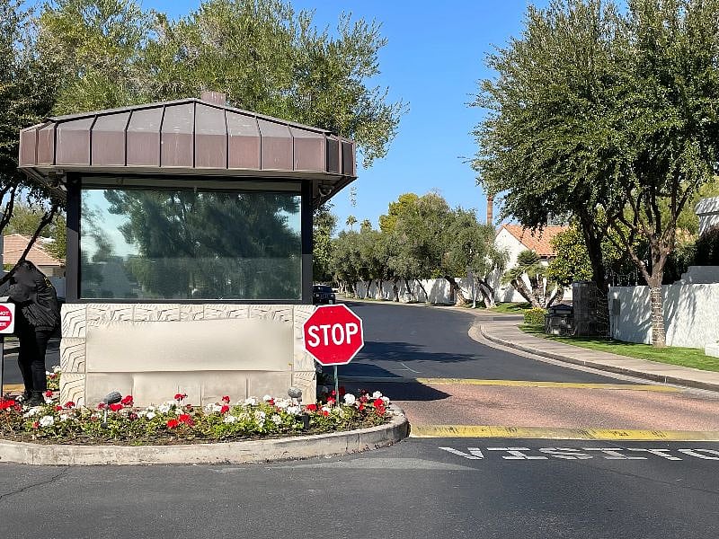 Guardhouse is staffed 24 hours a day making this a very safe community.  All visitors are greeted and welcomed by the staff.