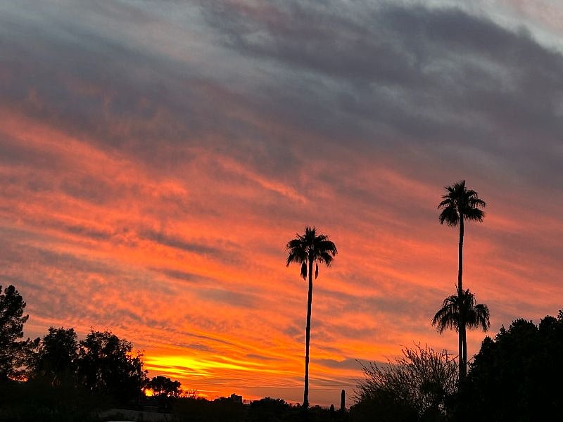 Sunset from Rancho