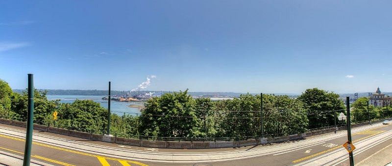 View from the lenai over Stadium Way.
