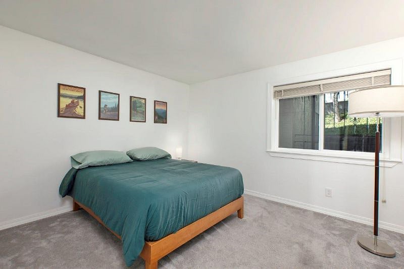 Bedroom 2 with large closet with built-ins (not pictured).