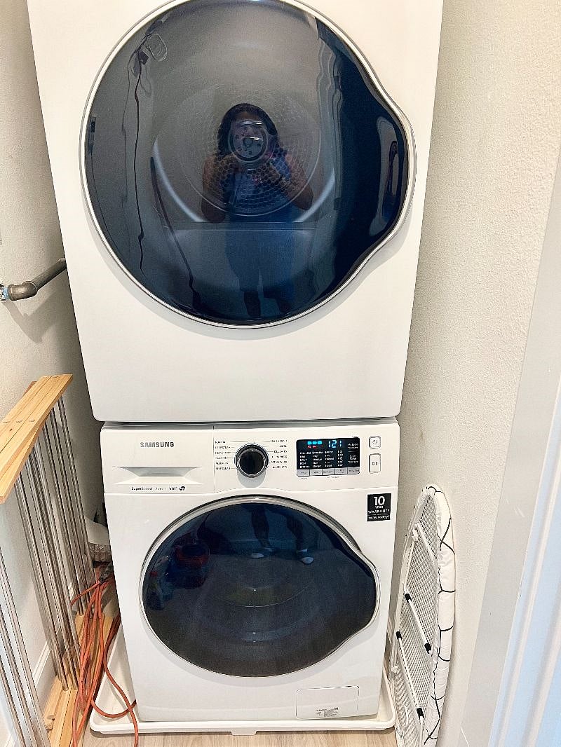 in-unit laundary