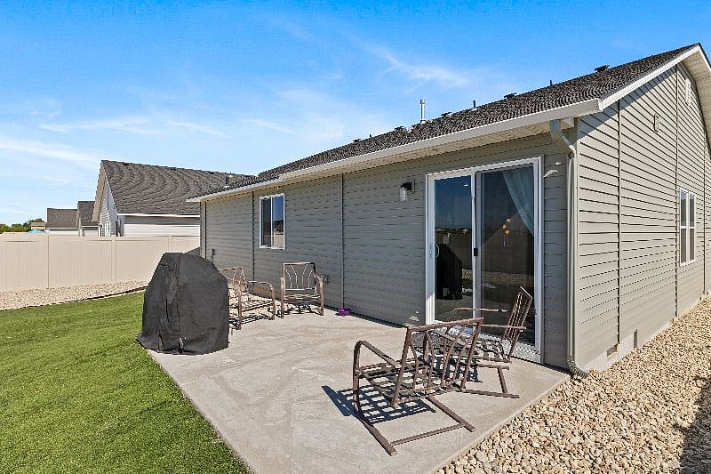 Zero maintenance spacious backyard for your utilization. Barbecue and patio furniture provided as well. Improvements to the yard over the course of the next year.