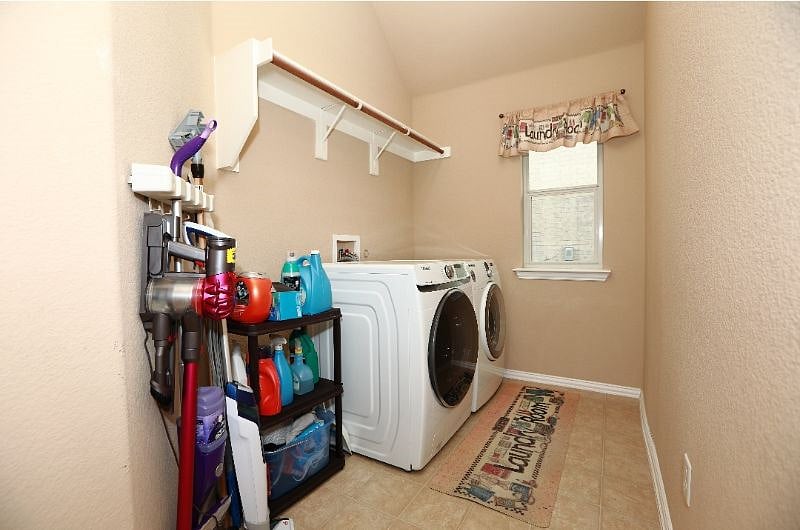 High efficiency washer and dryer