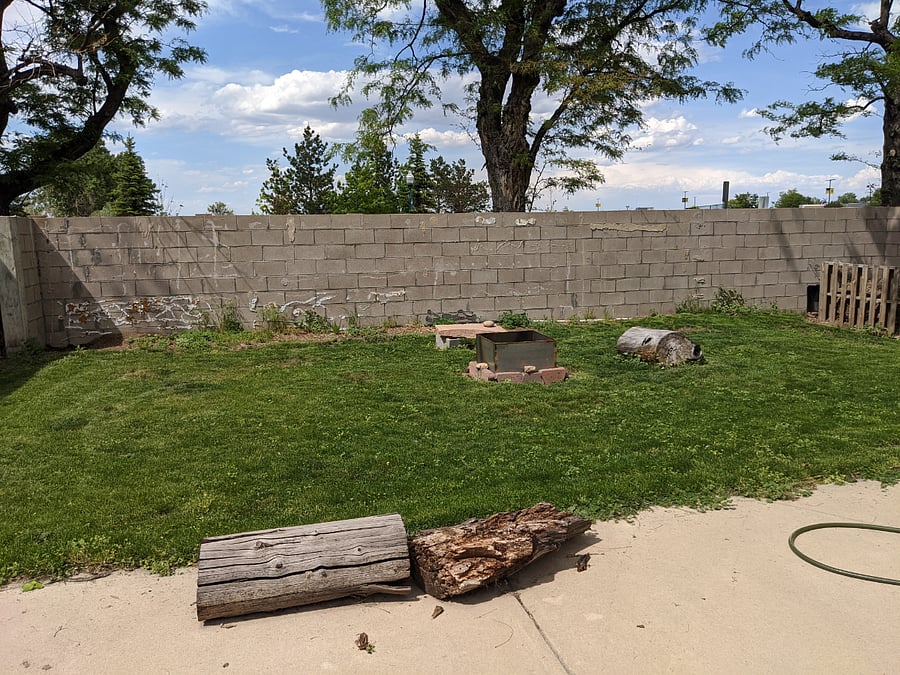 BACKYARD FENCED