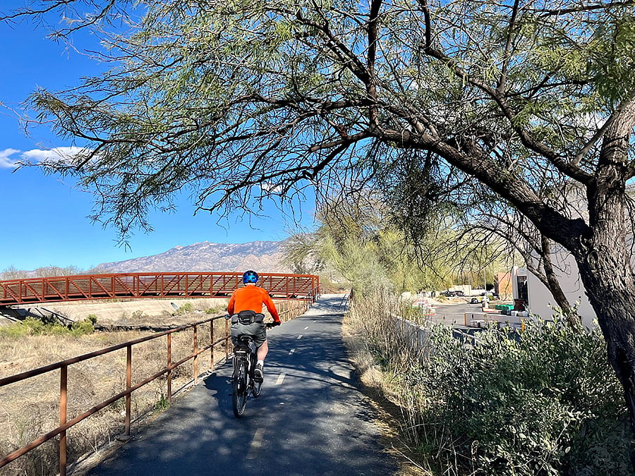 Walk or bike on the Loop