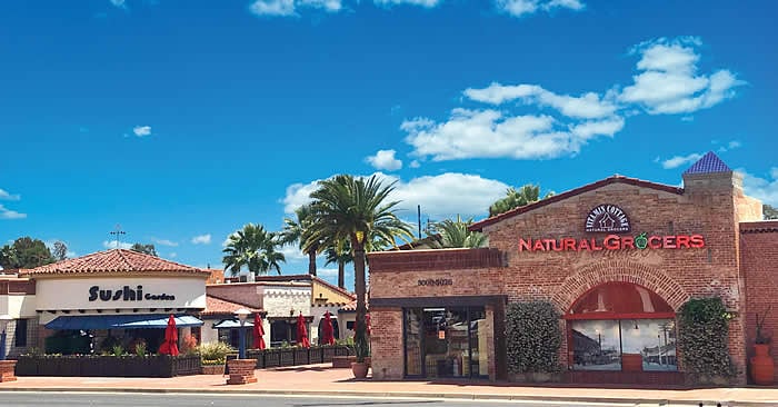 Walk or bike to Broadway Village to shop and dine