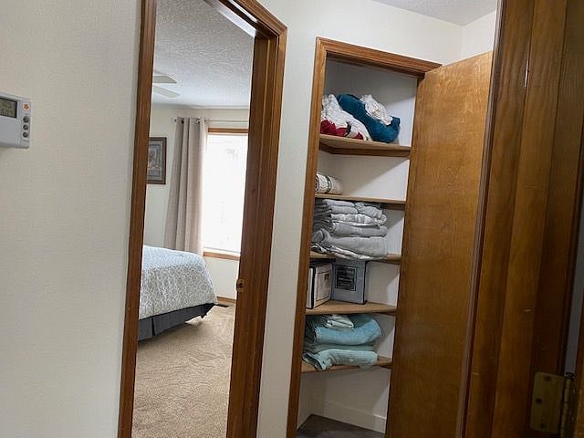 Hallway Closet with Linens & Towels