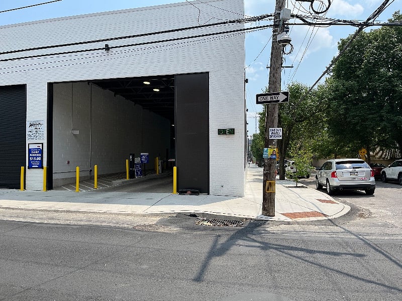 Parking Garage next door